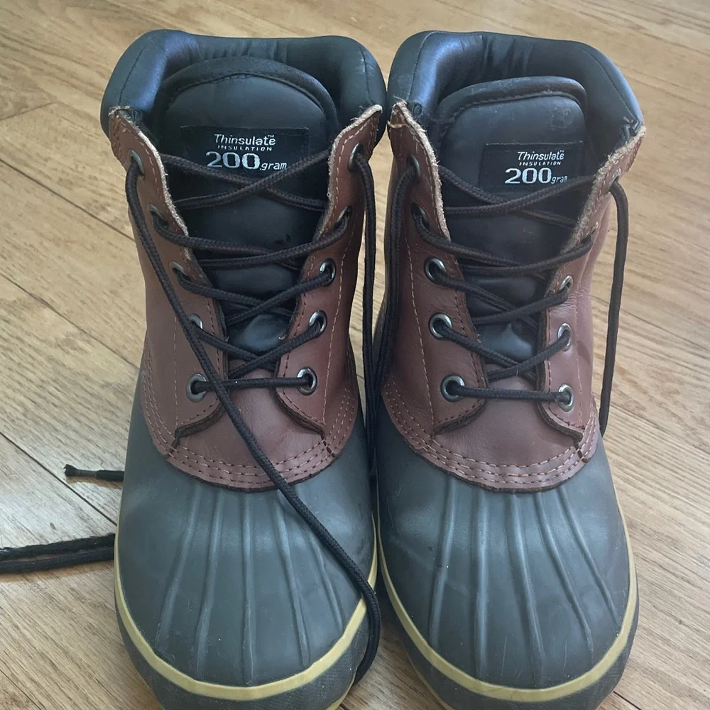 3M Thinsulate Brown and Black Insulated Boots Mens Size 7 UNISEX